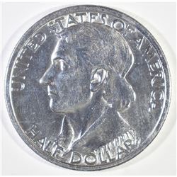 1934 BOONE COMMEM HALF DOLLAR, GEM BU