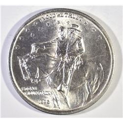 1925 STONE MOUNTAIN COMMEM HALF DOLLAR, CH BU+
