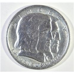 1936 LONG ISLAND COMMEM HALF DOLLAR, GEM  BU