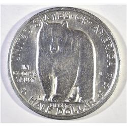 1936 BAY BRIDGE COMMEM HALF DOLLAR, CH BU