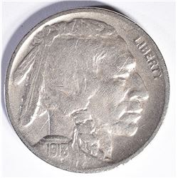 1918/7 D BUFFALO NICKEL, VF RARE!!! KEY DATE!