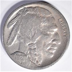 1921-S BUFFALO NICKEL, FINE