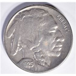 1925-D BUFFALO NICKEL, VF