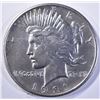 Image 1 : 1921 PEACE DOLLAR, CH BU NICE!