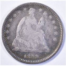 1859-O SEATED HALF DIME,  F/VF