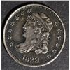 Image 1 : 1829 BUST HALF DIME, AU+ SEMI-PL SURFACES