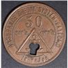 Image 1 : BOLEN COAL CO DAYTON OH, GOOD FOR 50 TOKEN