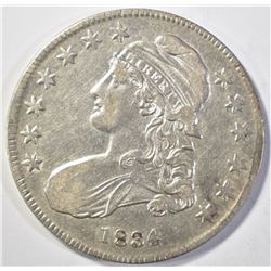 1834 CAPPED BUST HALF DOLLAR XF