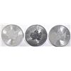 Image 1 : 3-BU 2019 CANADIAN SILVER MAPLE LEAF COINS
