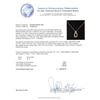 Image 3 : 2.75 ctw Ametrine and Diamond Pendant With Chain - 14KT White Gold
