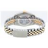 Image 7 : Rolex Mens 2 Tone 14K Black VS Diamond 36MM Datejust Wristwatch