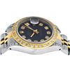 Image 6 : Rolex Ladies 2 Tone 14K Black Diamond Lugs Datejust Wristwatch