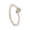Image 4 : 0.25 ctw Diamond Ring - 18KT White Gold
