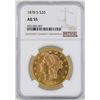 Image 1 : 1878-S $20 Liberty Head Double Eagle Gold Coin ANACS MS55