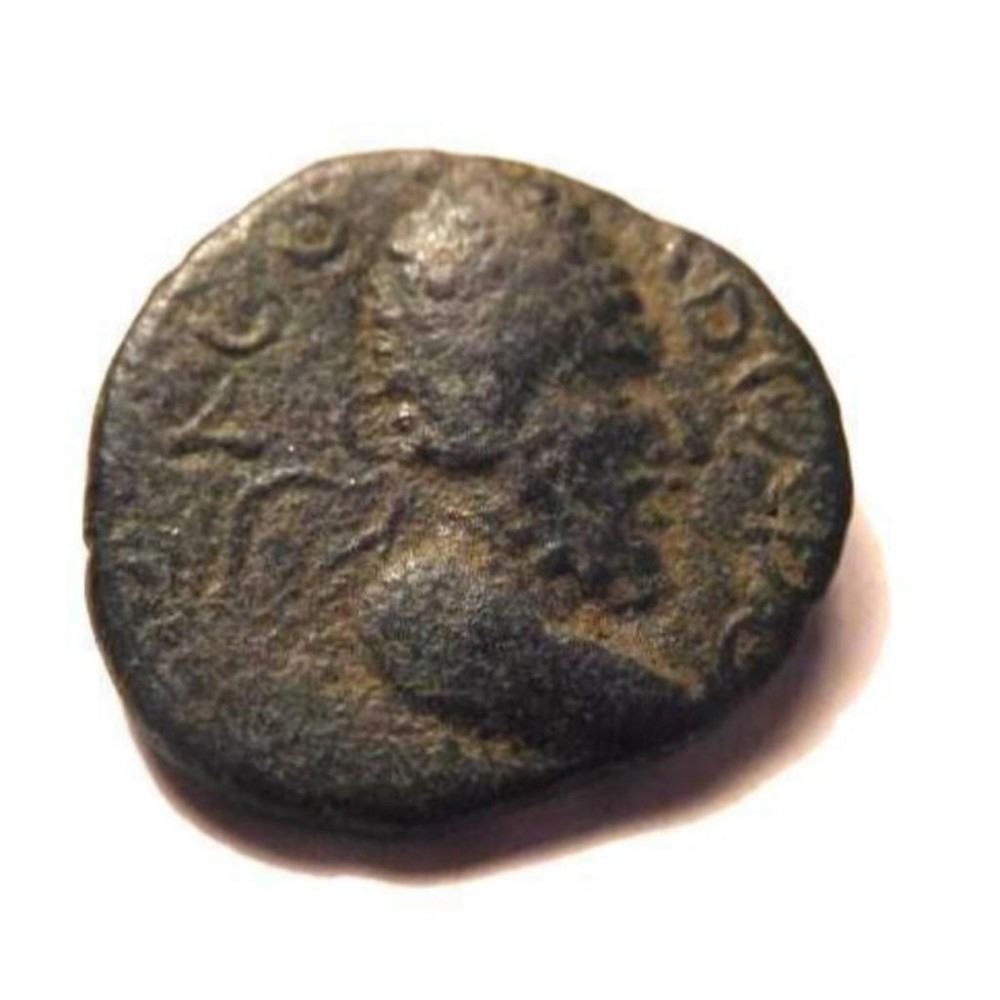 Rare and Unusual 2 Headed Coin King Agbar VIII & Septimius Severus