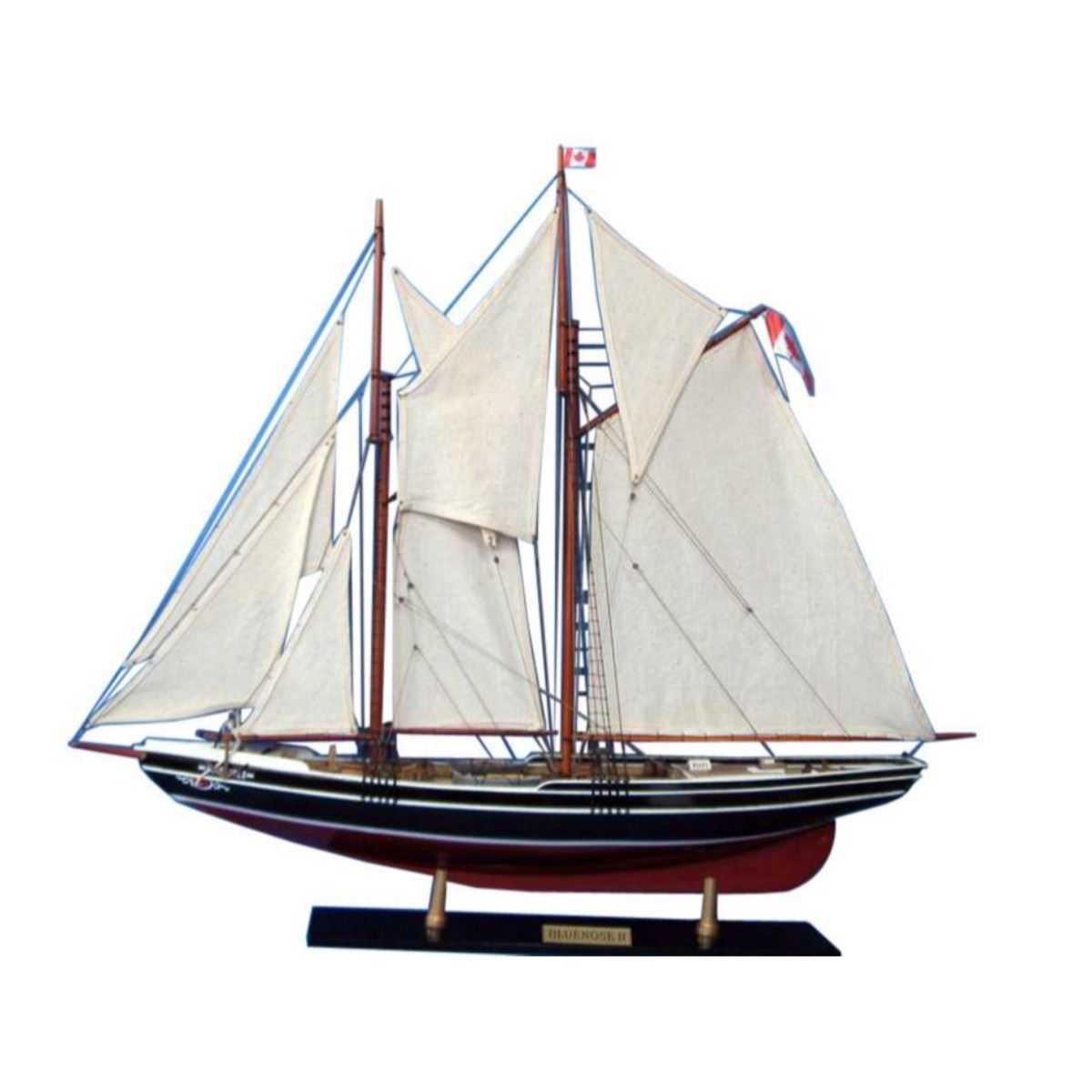 Wooden Bluenose 2 Limited Model Sailboat Decoration 35