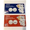 Image 1 : 2004 P D US Mint Set in Original Packages