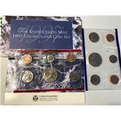 1997 P D US Mint Set in Original Packages