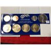 Image 1 : 2008 P US Mint UNC Coin Partial Set 4 Dollars Half Dime Nickel Penny