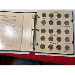 1999 to 2003 Book 1 80 Total Complete 50 State Quarters Including All Silver Proofs