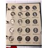 Image 5 : 2004 to 2008 Book 1 80 Total Complete 50 State Quarters Including All Silver Proofs