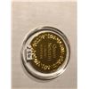 Image 2 : 24k Gold on Sterling Silver Proof 68.4 grams or 2.41 Ounces The 100 Greatest Masterpieces QUEEN NEFE