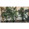 Image 1 : 3 Large Potted Faux Palm Trees 6'H