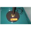 Image 2 : Lamp and Blue Wooden Tray 26" H