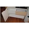 Image 2 : Two-Toned Cabinet w/Top Drawer, Multiple Shelves 39"L x 15.5"D x 32.5"H