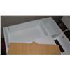 Image 8 : Compact Two-Toned Desk w/Hideaway Compartments & Charging Ports. Includes Office Chair 47.5"L x 23.5