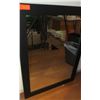 Image 2 : Black Framed Mirror 30"W x 40"H
