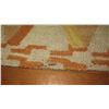 Image 8 : Woven Rug, Geometric Yellow/Blue Pattern 11' x 8'