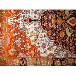 A TABRIZ STYLE RUG