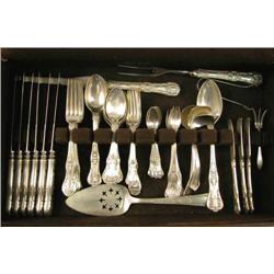 A GROUP OF SIX TIFFANY & CO "ENGLISH KING" PATTERN TEASPOONS