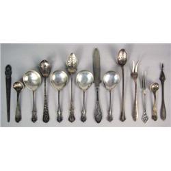 A WHITING STERLING SILVER LETTER OPENER WITH RULER MARKINGS