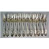 Image 1 : TWELVE TOWLE STERLING SILVER "OLD ENGLISH" PATTERN FISH FORKS