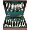 Image 1 : A GORHAM STERLING SILVER "ROANOKE" PATTERN FLATWARE SERVICE WITHIN ITS ORIGINAL FITTED BOX
