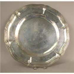 A SANBORNS, MEXICO STERLING SILVER CIRCULAR TRAY