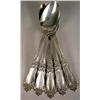Image 1 : FIVE REED & BARTON STERLING SILVER PLACE SPOONS