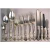 Image 1 : A WHITING DIVISION OF GORHAM "KING EDWARD" PATTERN STERLING SILVER FLATWARE SERVICE