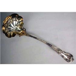A WHITING DIVISION OF GORHAM "KING EDWARD" PATTERN STERLING SILVER LADLE