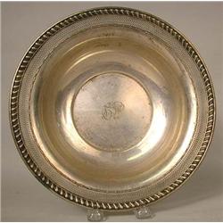 A WATSON STERLING SILVER CIRCULAR BOWL