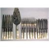 Image 1 : A GROUP OF MOTHER-OF-PEARL HANDLED UTENSILS
