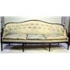Image 1 : A GEORGE III STYLE CARVED MAHOGANY CAMELBACK SOFA