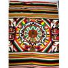 Image 1 : A POLYCHROME DECORATED NAVAJO BLANKET