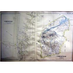 A MAP OF CHESTER, NEW JERSEY