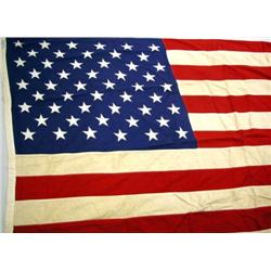 AN AMERICAN FORTY-EIGHT STAR FLAG
