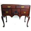 Image 1 : A QUEEN ANNE CARVED CHERRYWOOD DRESSING TABLE