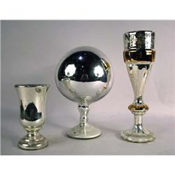A GROUP OF MERCURY GLASS