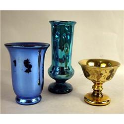 A GROUP OF MERCURY GLASS